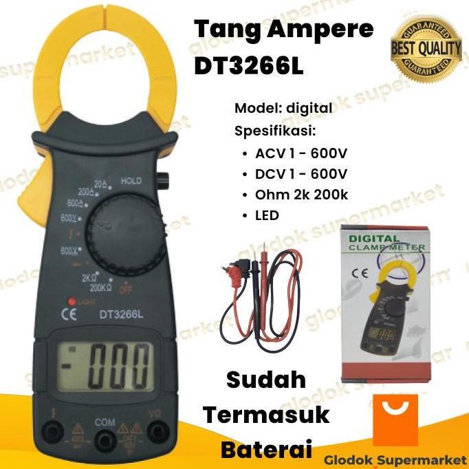 Tang Ampere DT3266L Digital Clamp Meter DT-3266L