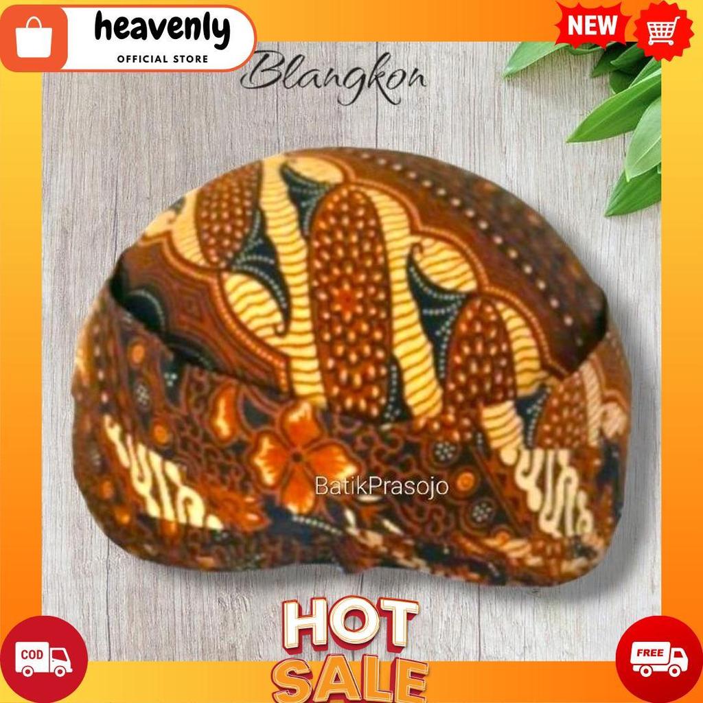 Blangkon Solo Jebeh Batik / Blangkon Solo / Blangkon Anak / Blangkon Dewasa [Cod]
