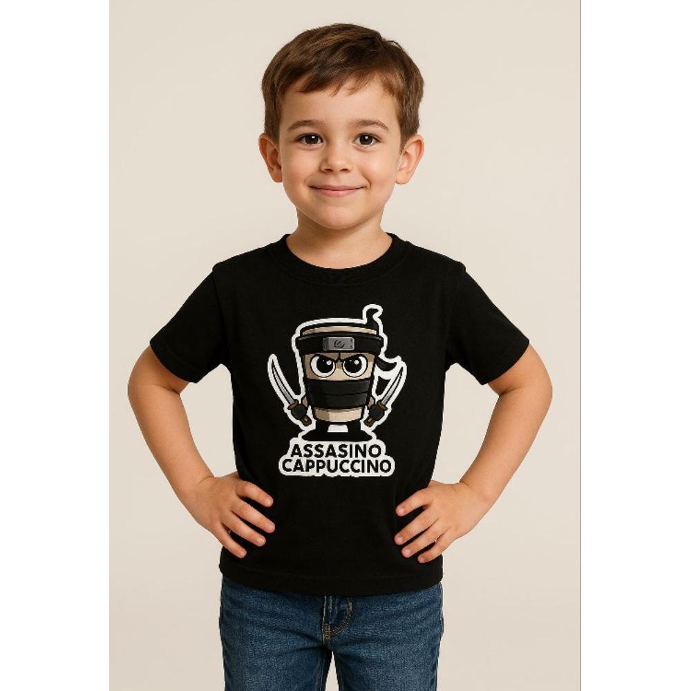 Kaos Anak Karakter Anomali Laki Laki Atasan Perempuan Viral Assasino Capuccino Umur 2thn sampai 9thn