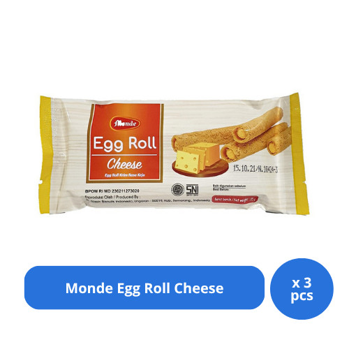 Monde Egg Roll Cheese 35 gr x 3 pcs