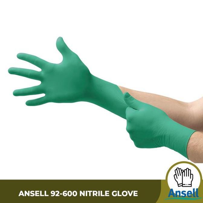 Sarung Tangan Latex Ansell 92-600 Sarung Tangan Sekali Pakai Cleaning PAS