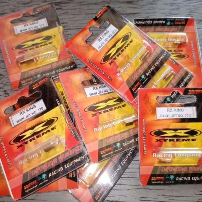 Spuyer Karburator Pilot Jet Main Jet karbu Original Yamaha RX-King RXspesial RXK Ninja