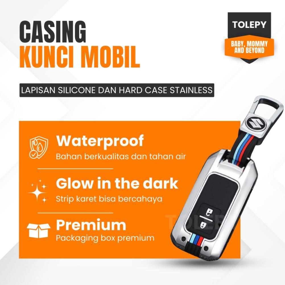 New Cover Kunci Suzuki Ertiga / XL7 / Baleno Hatchback / Sarung Kunci Mobil Suzuki