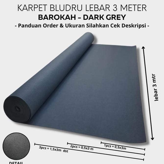 Terlaris Karpet Lantai Meteran Pameran Bazar MESJID PANGGUNG Wedding 0,5x3 MTR