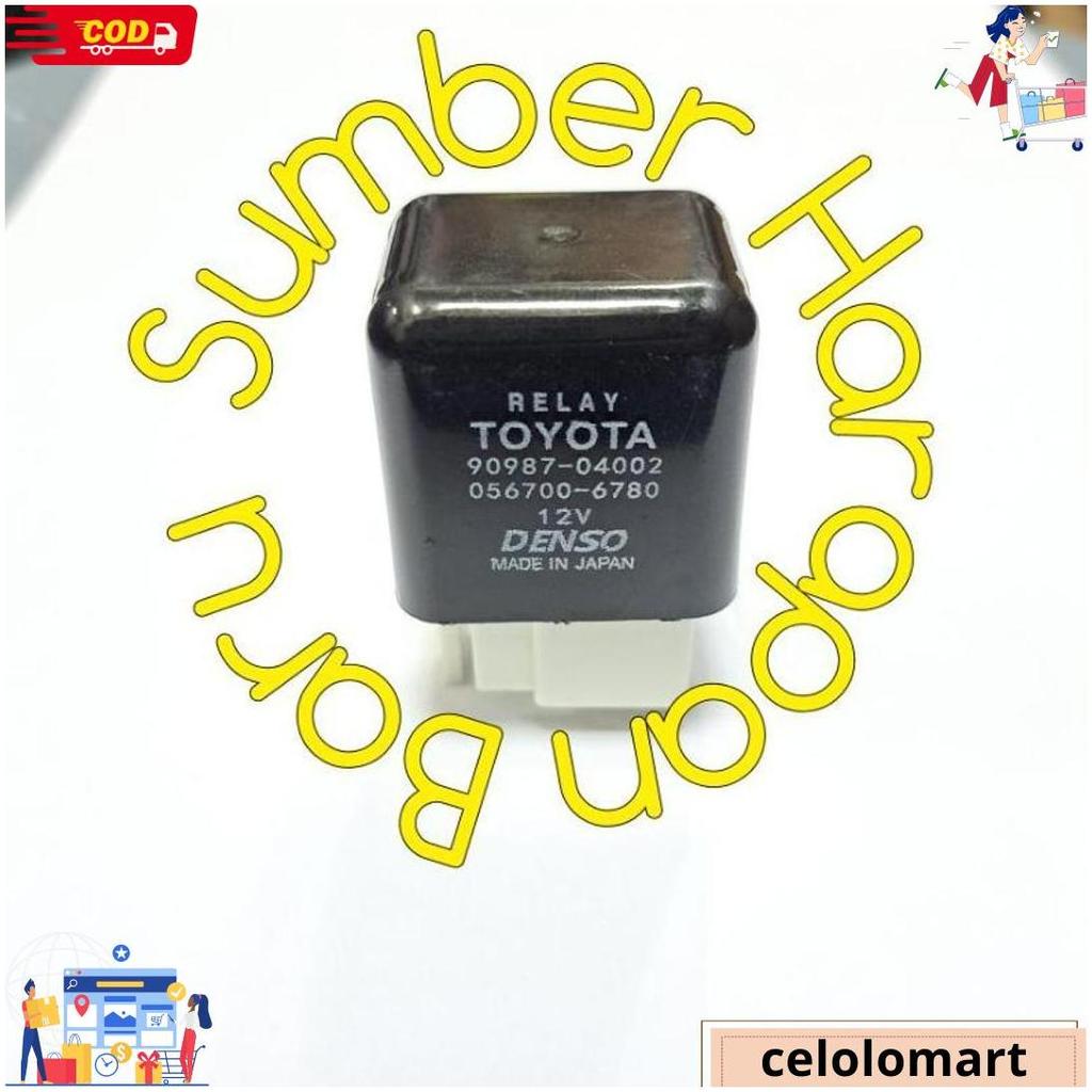 Relay Blower Ac Kijang / Corolla 12V Pin Kaki 5 Cod