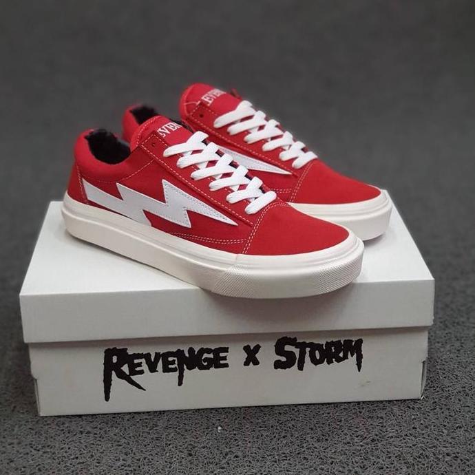 DF151 >> Sepatu Revenge x storm og merah 39-43 Grade Original