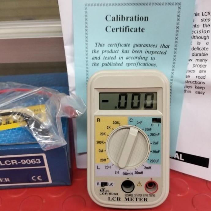 LUTRON LCR-9063 Digital LCR Meter