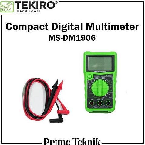 Digital Multimeter Compact Tekiro Multi Tester Avometer Digital