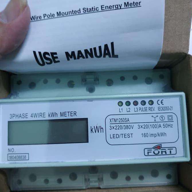 KWH METER 3 PHASE DIGITAL/KWH METER 3PHASE DIGITAL FORT CT XTM1250SACT
