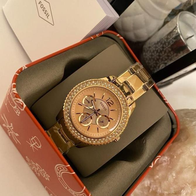 Jam Tangan Wanita Original ES3590 ES 3590 Stella Multifunction Original Garansi Resmi 2Tahun