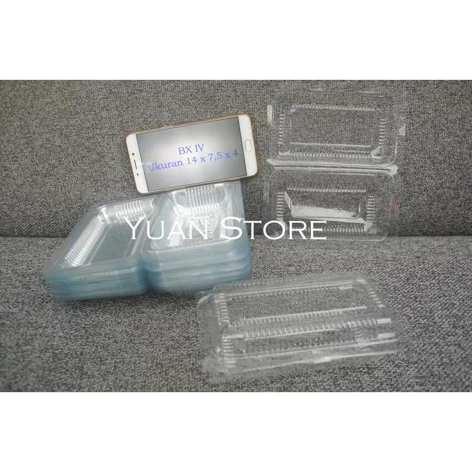 Mika Kue Makanan | BX 4 | Tempat Kue | Box Mika Kue | Mika Kue Plastik