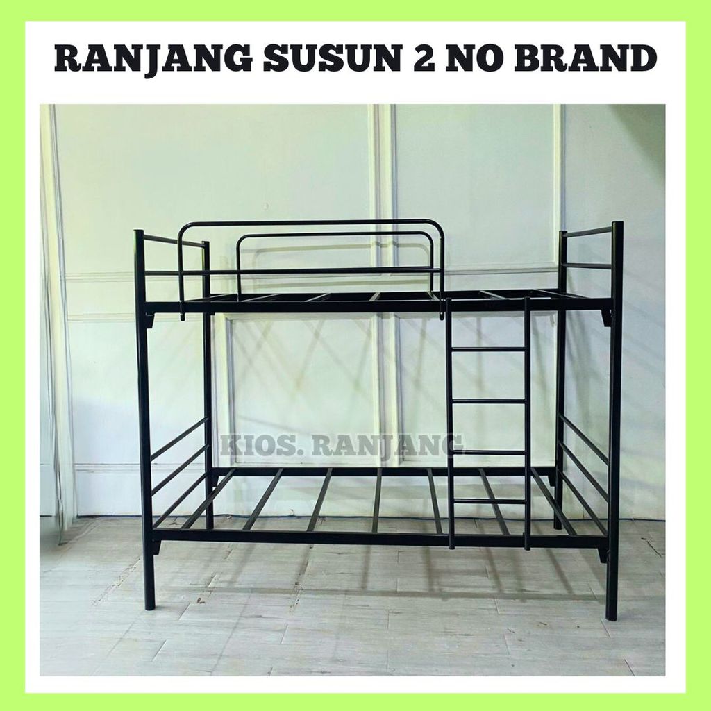 RANJANG TINGKAT BESI/BUNKBED/RANJANG SUSUN2 TINGKAT