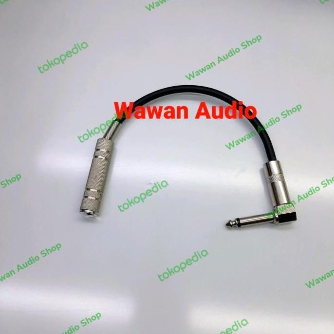 DA3 >> Kabel sambungan mic kabel extension jack akai 6,5mm male to female - Akai L, 50 Cm