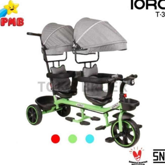 Sepeda Kembar Anak Exotic Et8809 T37 Sepada Anak