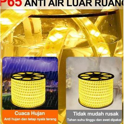 Golden Led Meteran Lampu Led Strip Selang Meteran 1020M Outdoor Dan Indoor Lampu Plafon Lampu Hias