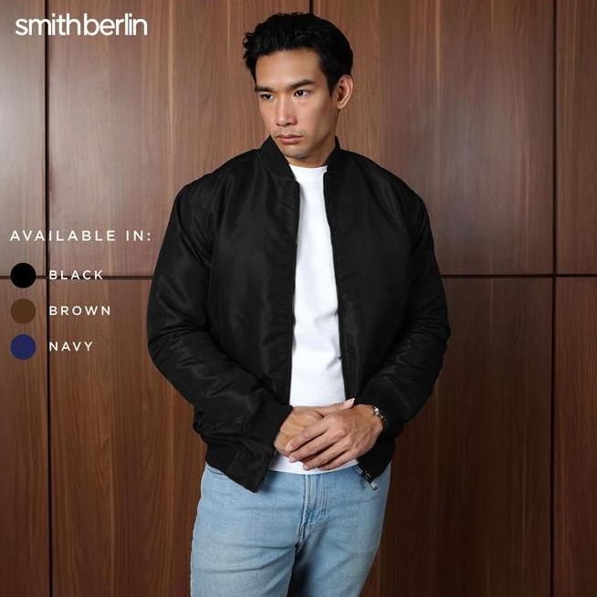 Smith Berlin Gin Bomber Jaket Bomber Pria