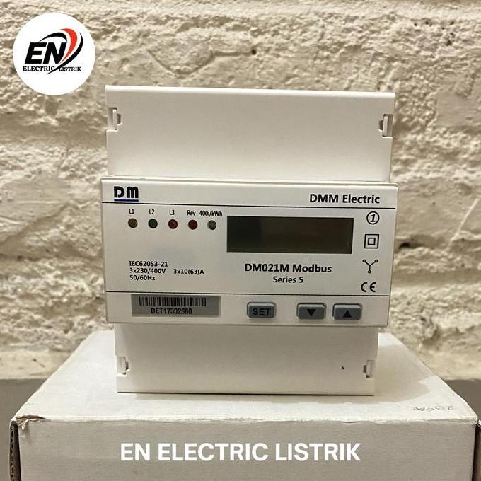 KWH METER DIGITAL 3Phase DMM ELECTRIC DM021M CT Modbus