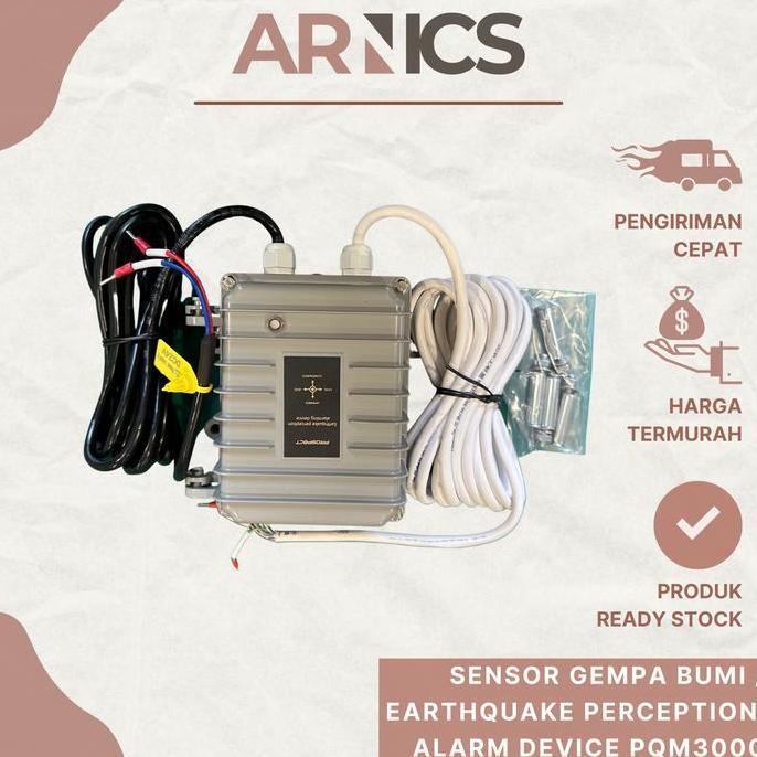 Sensor Gempa Bumi Lift PQM3000 / Earthquake Alarm Device PQM3000