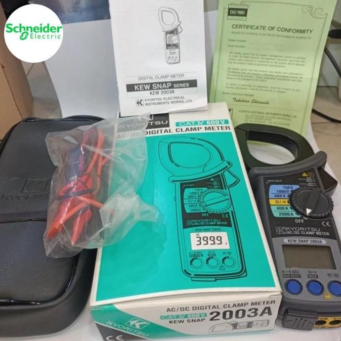 Kyoritsu Type 2003A Tang amper 2003A Digital Clamp Meter Original Kyoritsu