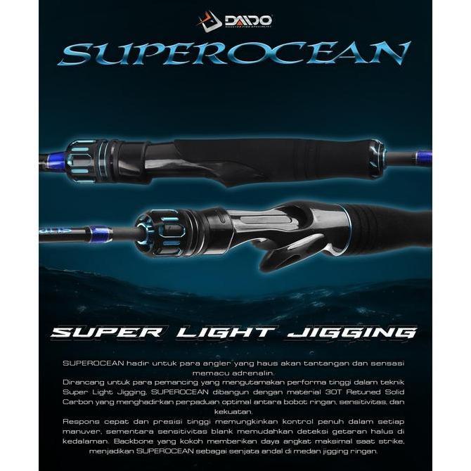 Daido - Joran Superocean Super Light Jigging 198 - Joran Pancing