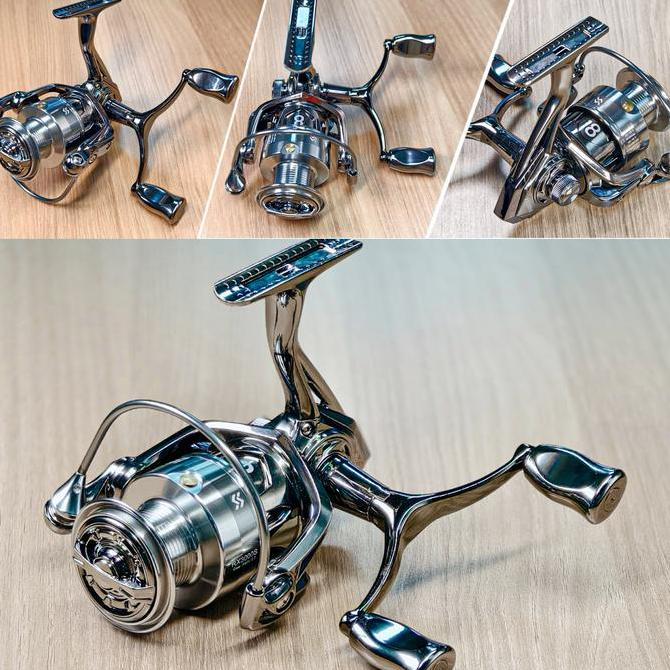 Sougayilang [Cod] Reel Pancing Metal Power Handle Two-Way 12+1Bb Max Drag 22Lb Katrol Kerekan Alat P