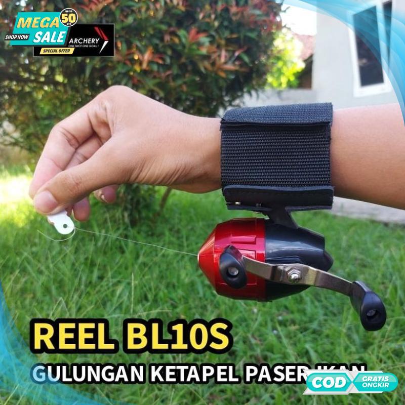 Bisa COD Reel BL10S Gulungan Ketapel Ikan Reel Spincast - 2025 COD Termurah Terlaris Berkualitas Lan