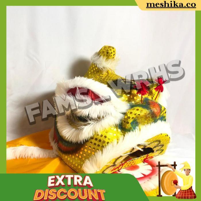 Barongsai Anak Dewasa Bahan Karton Tebal Kokoh Barongsai Kedip Br 1030