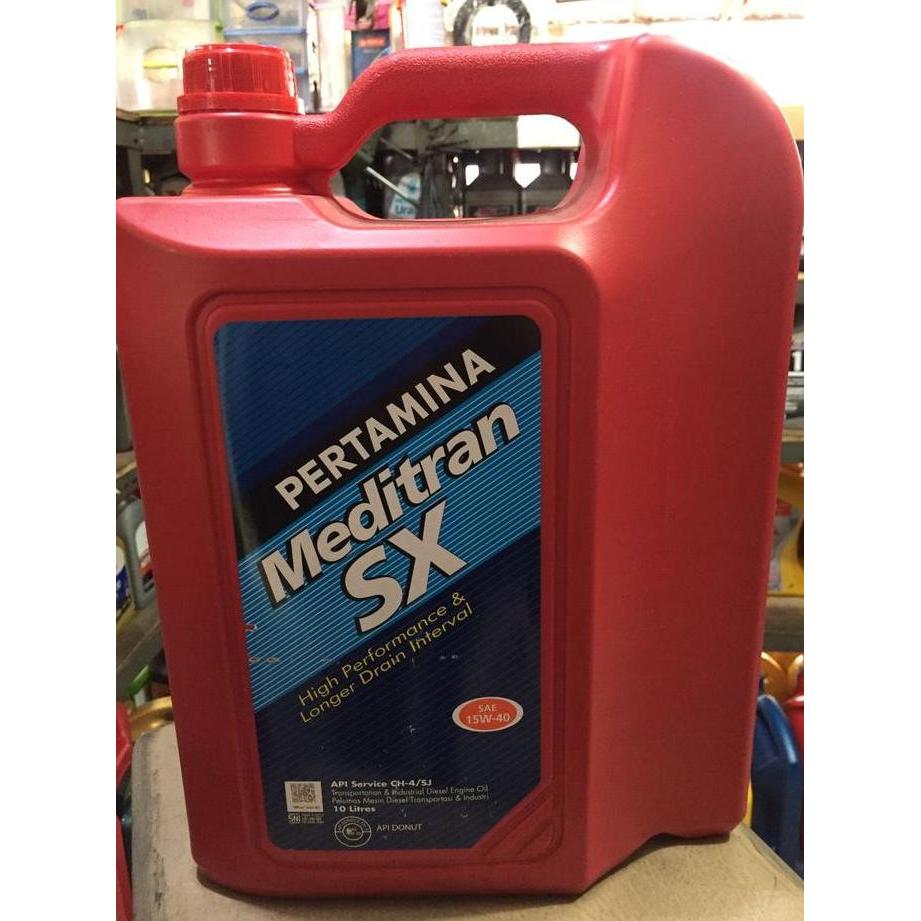 Bnr Meditran Sx 15W-40 Galonan 10 Liter Asli Dan Murah