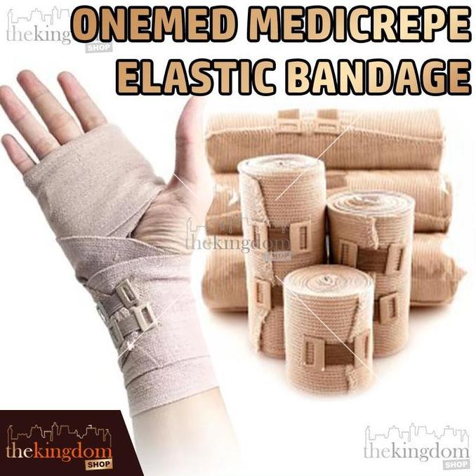 SAMRUAY Onemed Medicrepe Elastic Bandage Perban Kain Karet Patah Tulang P3K