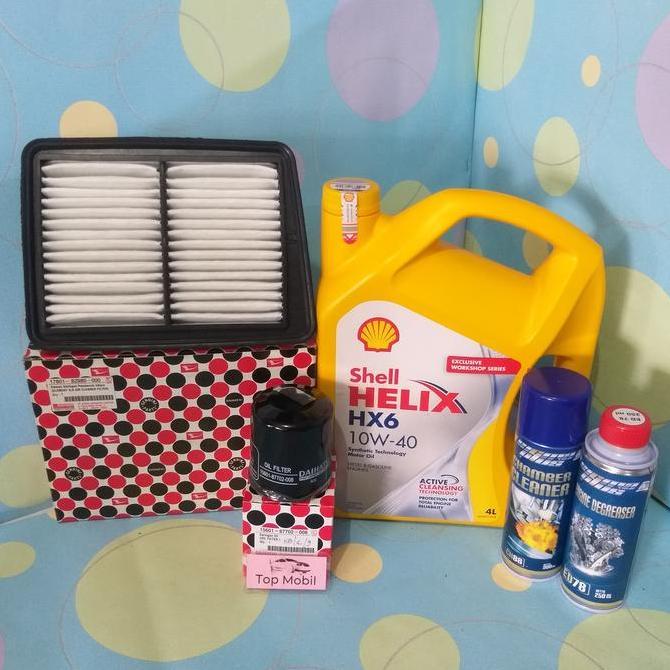 NEFERPITOU Paket service Oli Shell Helix HX6 10W-40 Grand Max Luxio (5)