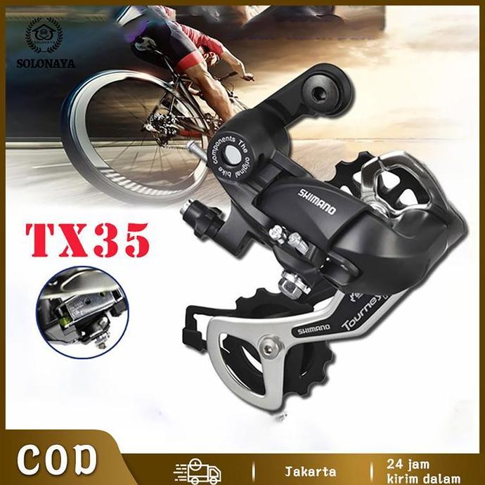 ETHEREA RD Shimano M310 M370 TY300 TX35 Tourney 6/7/8 Speed Rear Derailleur TX 35 Sepeda Lipat MTB R