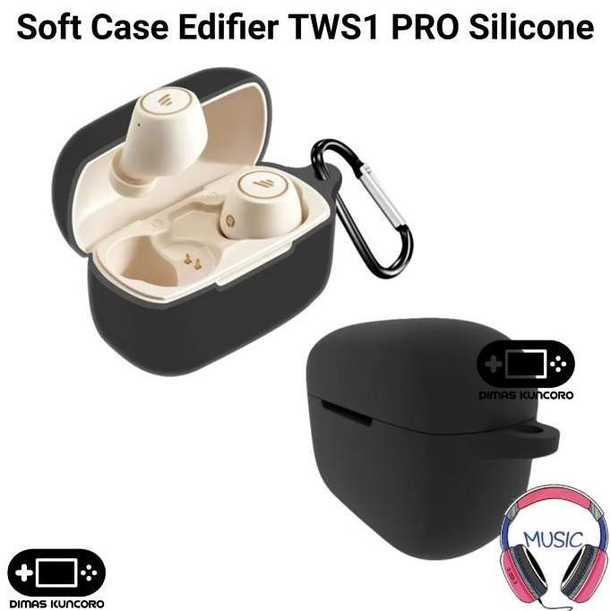 DB163 >> Soft Case Edifier TWS1 PRO silicone silicon tws 1 bumper casing shell