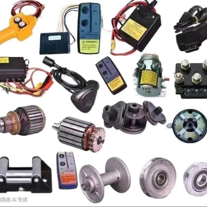 NANA Winch remote control silinoid saklar control box Dan suku cadang spare parts complete