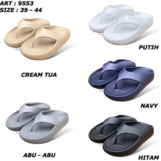 Sandal Jepit Karet Pria Sandal Jepit Eva Sandal Jepit Karet Size 39-44 TI