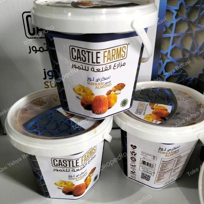 ready Kurma Sukari Castle Farm Almond Unsalted Butter