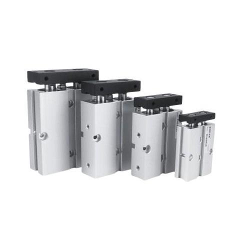 Cylinder Pneumatic Tn16 Twin Rod Pneumatik Angin Air Silinder Double Stroke Tn 16 Kualitas Terbaik H