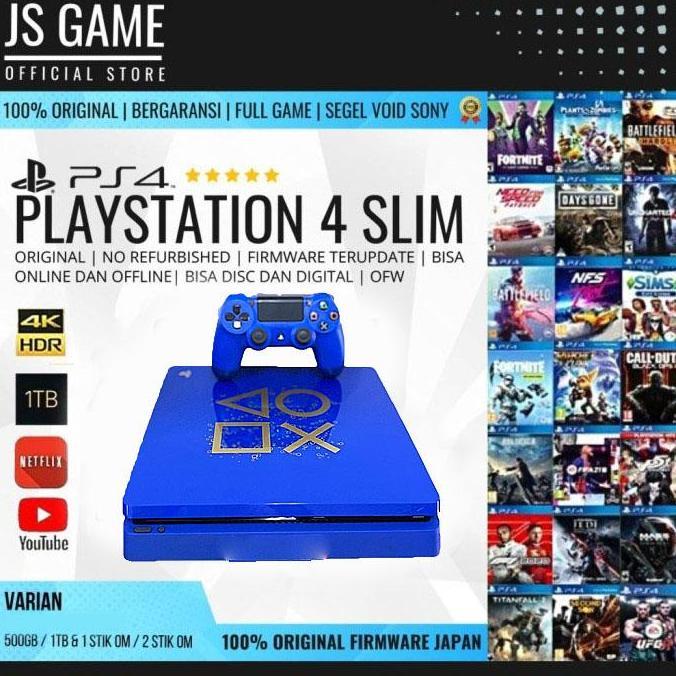 SONY PS4 SLIM 1 TB ORIGINAL SONY PlayStation 4 Slim EIG