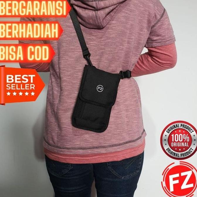 DH3 Tas Dompet Hanging Phone Sako Wallet Gantung Kalung Leher Selempang Hp Kartu Koin Paspor Kunci H