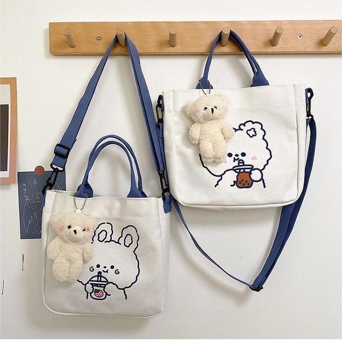 TAS SELEMPANG JINJING ANAK PEREMPUAN KARAKTER KARTUN 6266