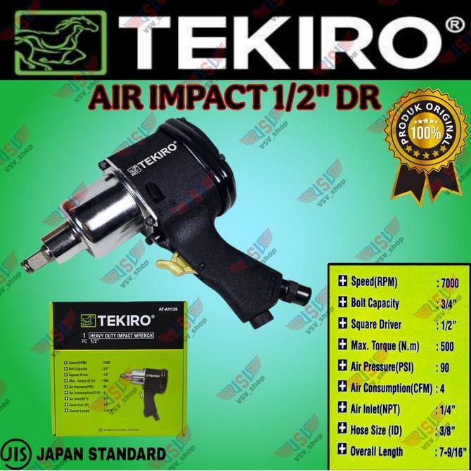 Promo Air Impact Wrench 1/2" Tekiro Impact Angin Tekiro Original Cod