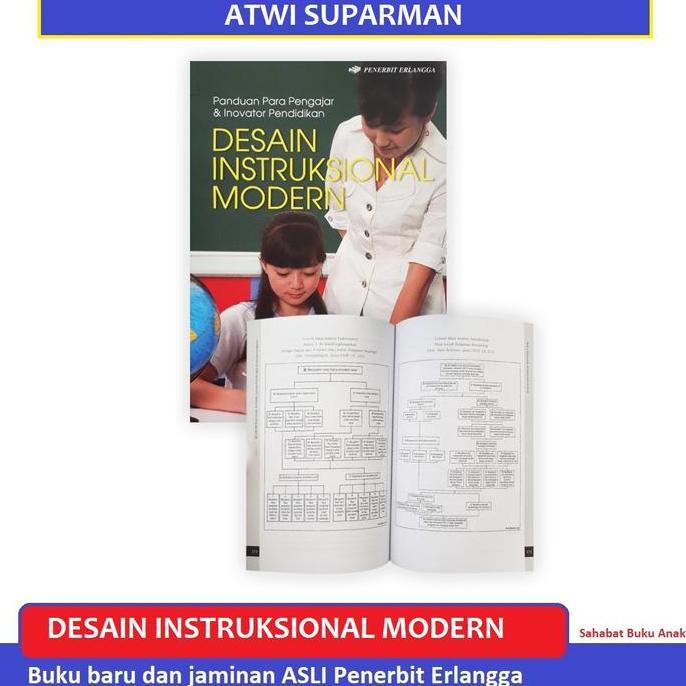 Buku Desain Instruksional Modern Atwi Suparman Erlangga