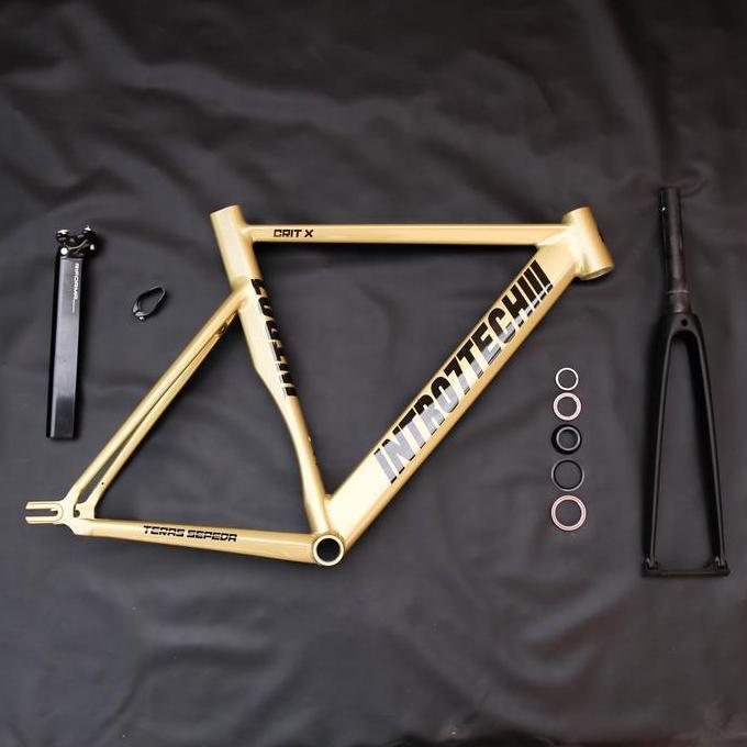 FRAMESET INTRO7 CRIT X TERAS SEPEDA ORIGINAL DAN TERPERCAYA