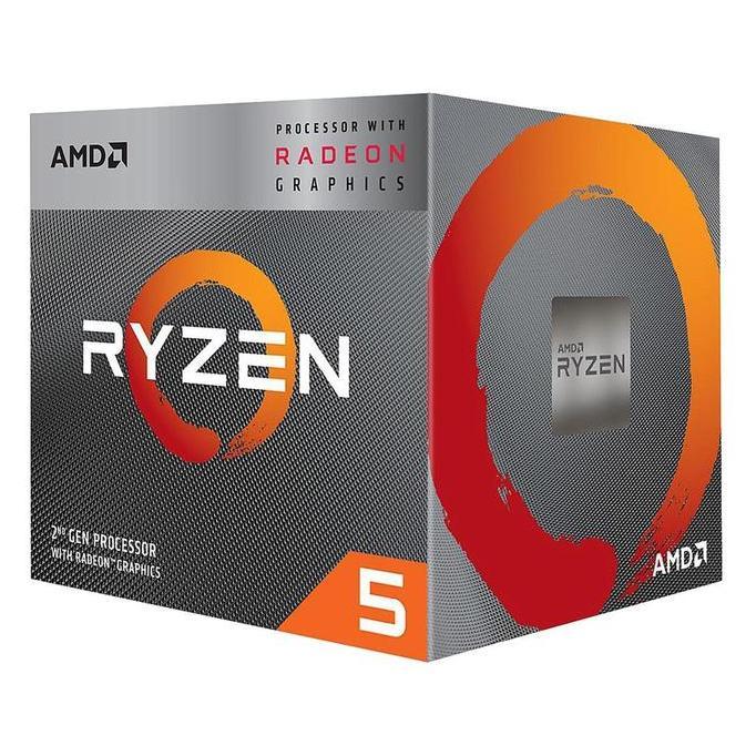 BEBAS ONGKIR - AMD Ryzen 5 3400G with Radeon RX Vega 11 Graphics