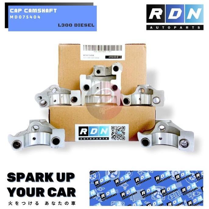 Cap Kap Noken As Camshaft Holder Mitsubishi L300 Diesel 2.5 L038 L039 Tahun 1990-2022 Kuda Diesel So