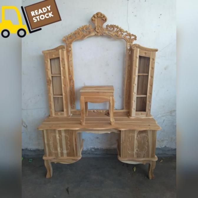 Meja Rias Jati Ukir Murah | Jual Meja Rias Mentahan