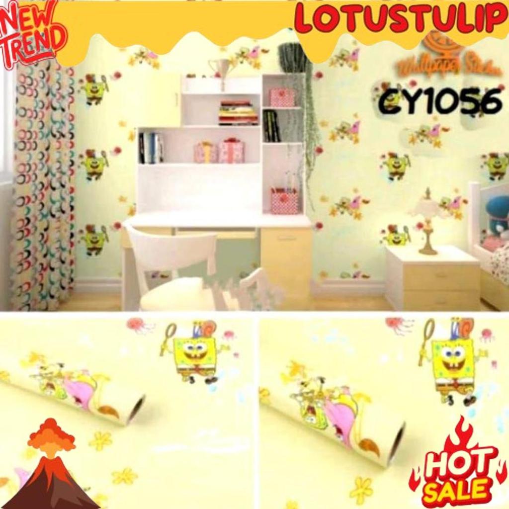 New Sale Wallpaper Dinding Aesthetic Wallpaper Dinding Kamar Wallpaper Dinding Motif Karakter Anak H