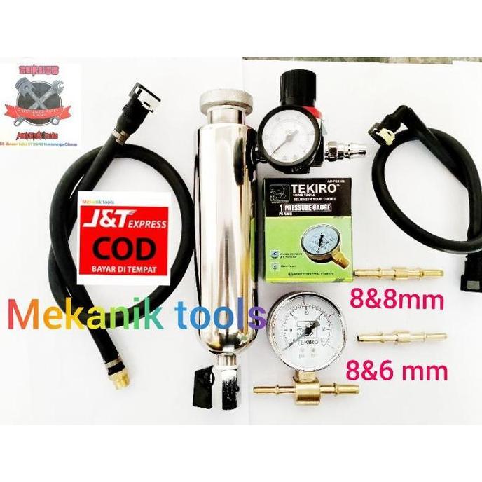 DAIKAKU TABUNG INFUS INJECTOR INJEKSI TESTER FUELPUMP UNIVERSAL TEKIRO