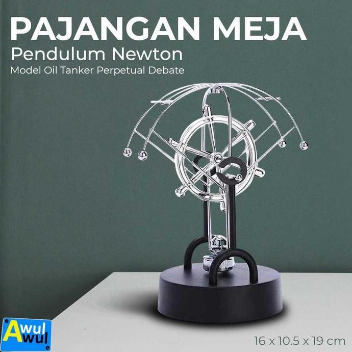 NORTON Pajangan Meja Kerja Pendulum Balance Ball Model Pengeboran Minyak