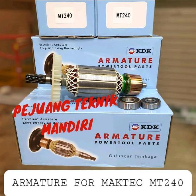 EXAMINER ARMATURE / ANGKER FOR CUT OFF MAKTEC MT240 / ARMATURE MT 240 / ANGKER MAKTEC MT 240