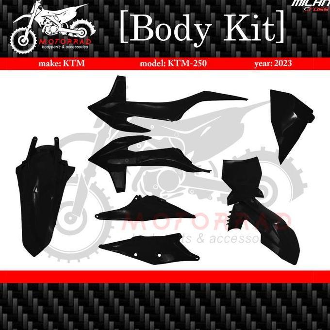 DAIKAKU Body kit / Cover Set only KTM exc 250 2022 merek Milancross
